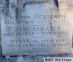 Myron Riesdorph, Jr