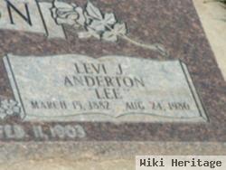 Levi J "lee" Anderton