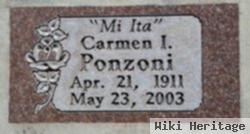 Carmen "mi Ita" Inez Ponzoni