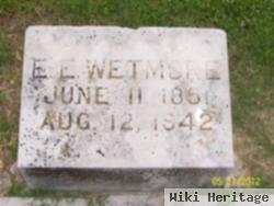 E. E. Wetmore