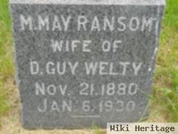 Margretta May Ransom Welty