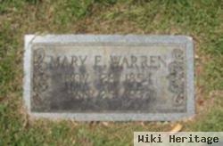 Mary Elizabeth Warren