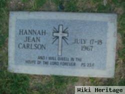 Hannah Jean Carlson