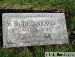 Ruth M Dieter Nickels