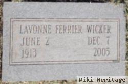 Gwendolyn Lavonne Ferrier Wicker