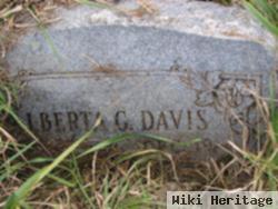 Alberta G Davis