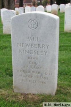 Paul Newberry Kingsley