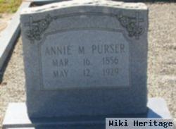 Anna Temperance "annie" Mims Purser