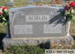 Martha Elizabeth Pegram Borlin