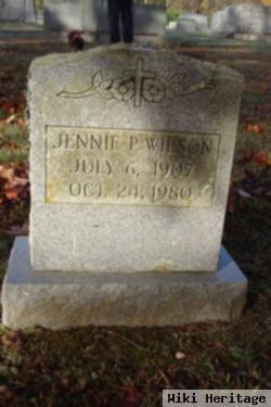 Jennie P. Wilson