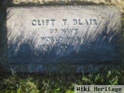 Clift Teancum Blair