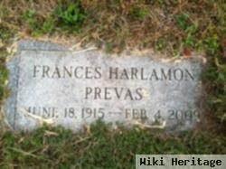 Frances Harlamon Prevas