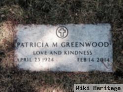 Mrs Patricia M. Ehr Greenwood