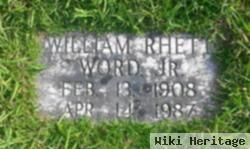 William Rhett Word, Jr