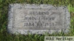 John E Shaw