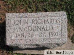 John R Mcdonald