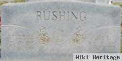 Joseph Frank "joe" Rushing