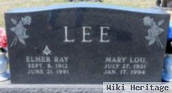 Elmer Ray Lee