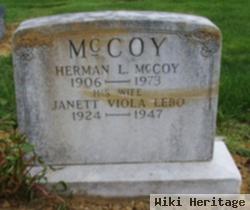 Janett Viola Lebo Mccoy