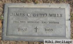 James O "pete" Wills