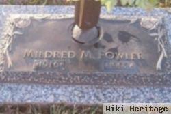 Mildred M Fowler