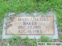 Mary Jacobs Baker