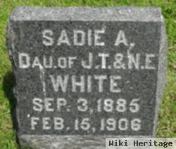 Sarah (Sadie) A. White