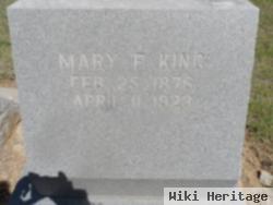 Mary F. King