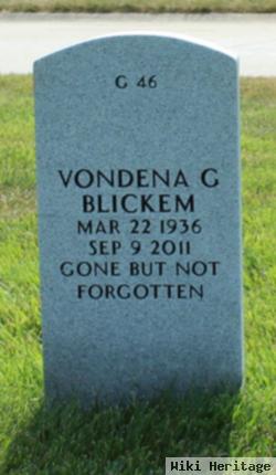 Vondena G. Blickem