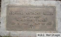 Sgt Leonard Anthony Miller