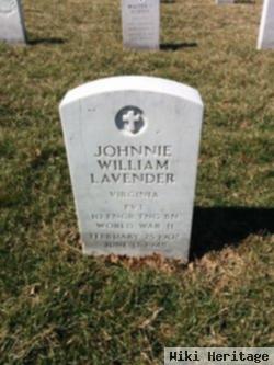 Johnnie William Lavender