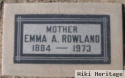 Emma A Rowland