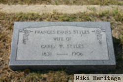 Frances Jean Evans Styles