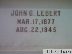 John Gottlieb Lebert