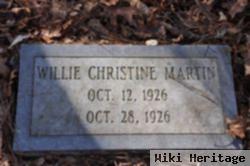 Willie Christine Martin