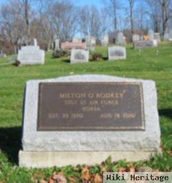 Milton O. "rod" Rodkey