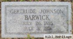 Gertrude Johnson Barwick