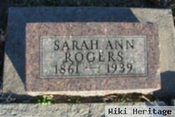 Sarah Ann Harvey Rogers