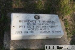 Benedict T Binder