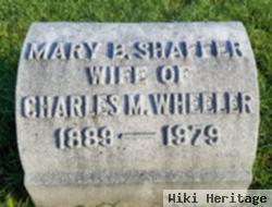 Mary B. Shaffer Wheeler