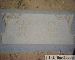 Alice V. Fogg Hicks