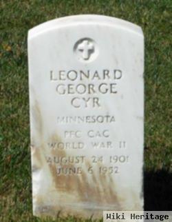 Leonard George Cyr