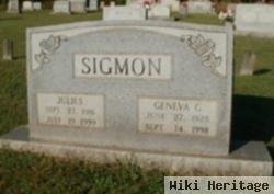 Geneva G Sigmon