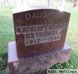 Kathleen Kordus Ostrowski