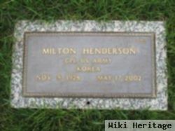 Milton Henderson