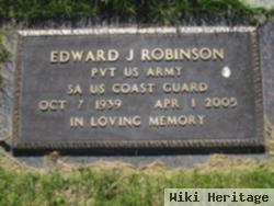 Edward J Robinson