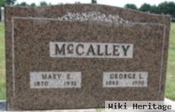 George L. Mccalley