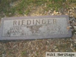 Frank X. Riedinger