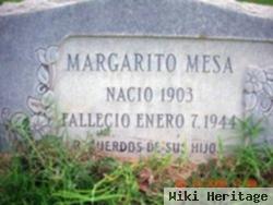 Margarito Mesa