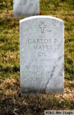 Carlos P Mayes